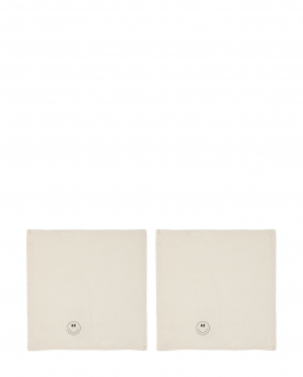 Geliebtes Zuhause Stoffserviette 2er-Set Smiley