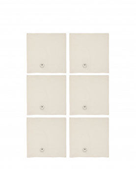 Geliebtes Zuhause Stoffserviette 6er-Set Smiley