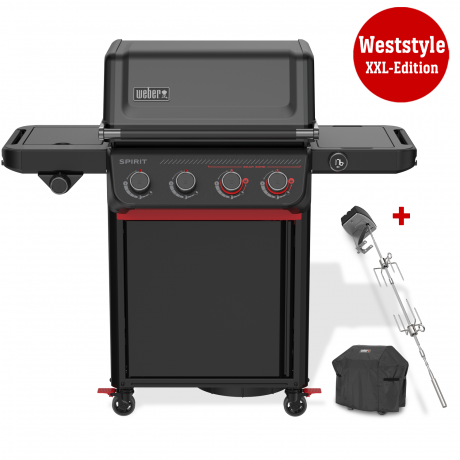Weber Gasgrill SPIRIT EP-435R, Stealth Edition, Weststyle Edition