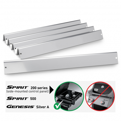 Weber Flavorizer Bars Spirit 200, Edelstahl bis 2012, Ersatzteil