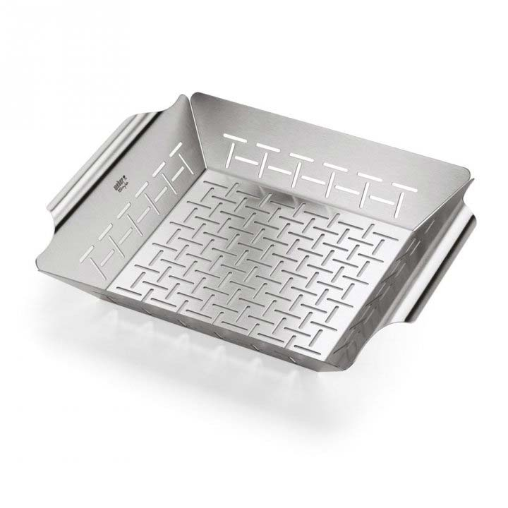 Weber Style Gemüsekorb, groß, Edelstahl