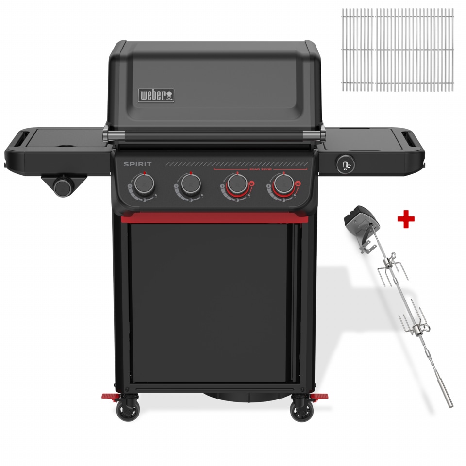 Weber Gasgrill SPIRIT SE-EPX-435, Stealth Edition, Smart + Edelstahlrost (2026)
