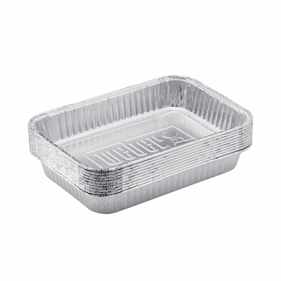 Weber Alu-Tropfschalen klein 10 Stck.