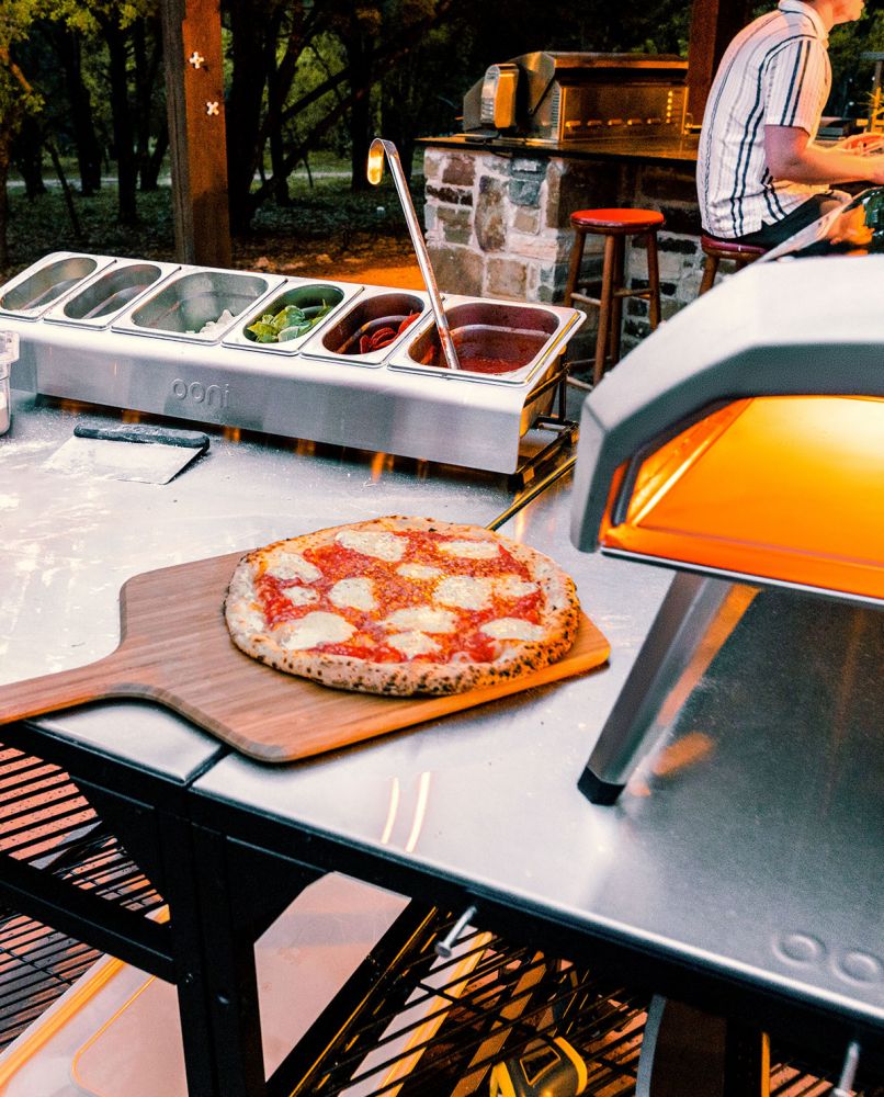 Ooni Station für Pizzabelag One Size