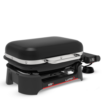 Weber Elektrogrill LUMIN SMART + gratis Grillplatte (2027)