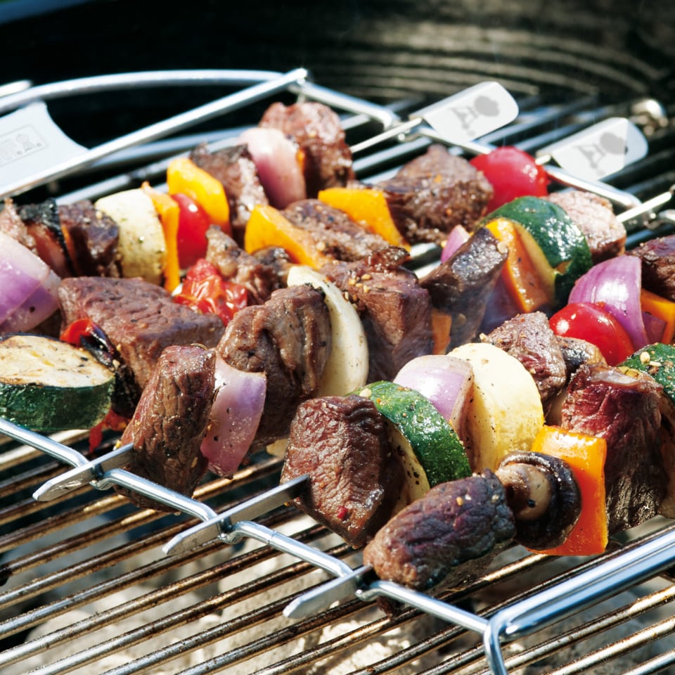 Weber Schaschlik-Set, Edelstahl 2