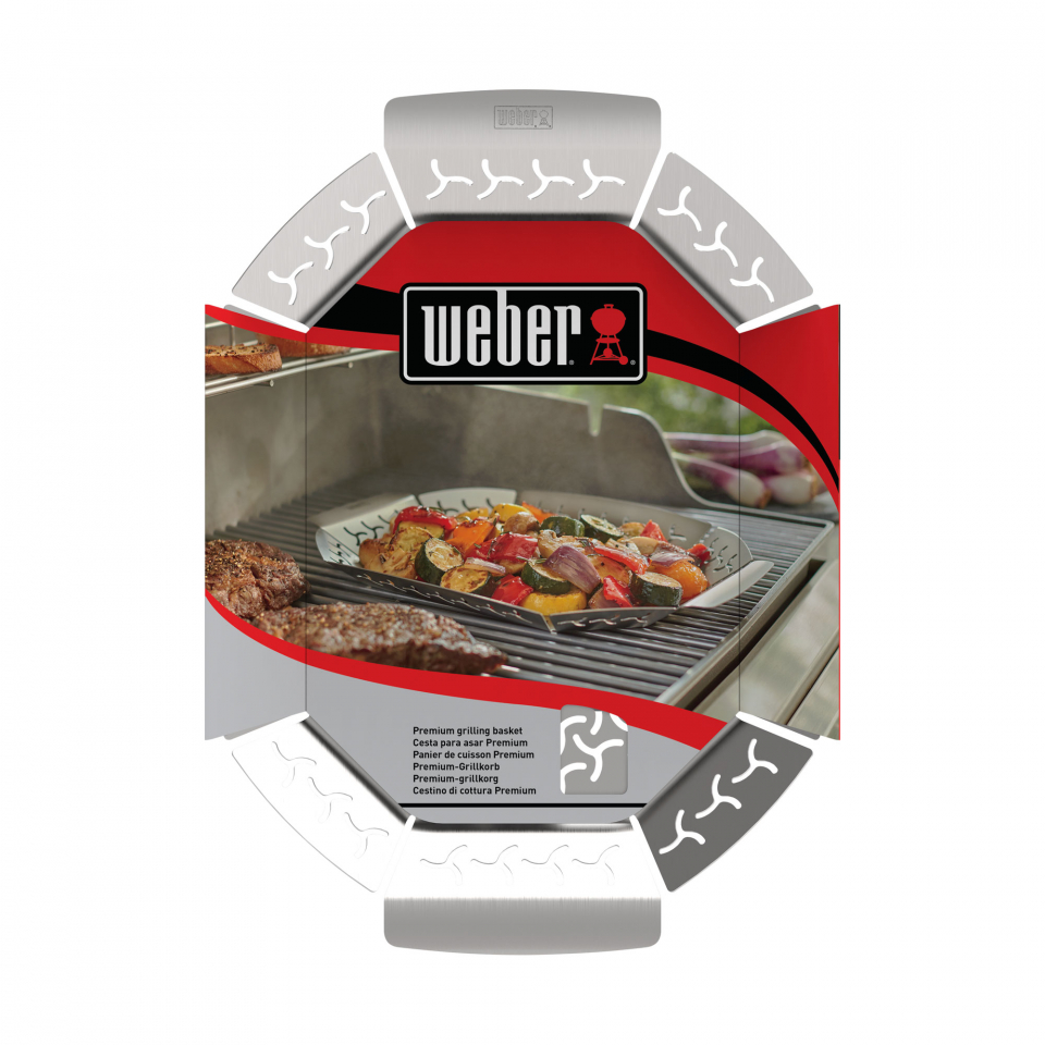 Weber Gemüsekorb, groß, Edelstahl 2