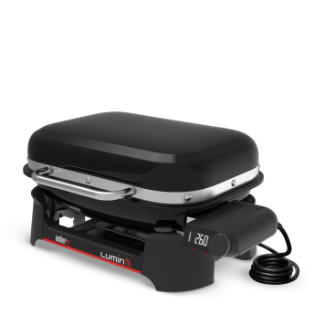 Weber Elektrogrill LUMIN SMART + gratis Grillplatte (2027)