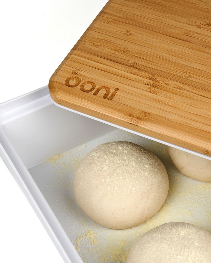 Ooni Bambusdeckel für Aufbewahrungsbox Pizzateig One Size