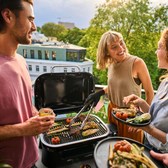 Weber Elektrogrill LUMIN SMART + gratis Grillplatte (2027)